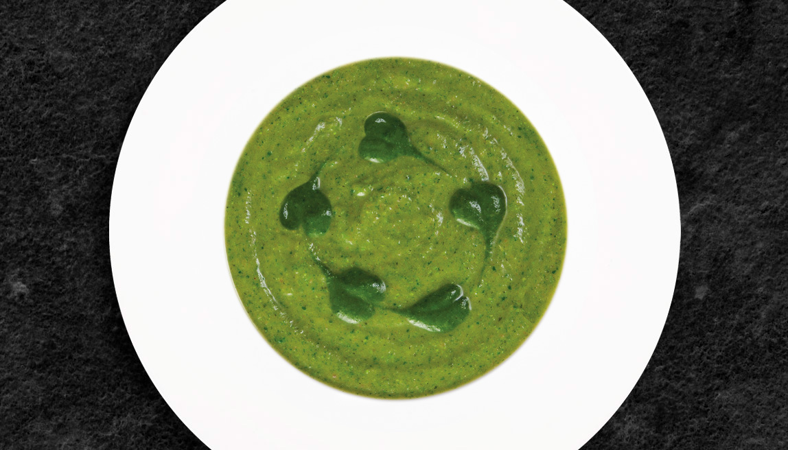 Vegetable puree soup