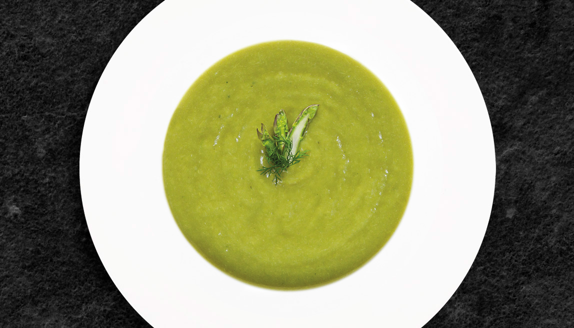 Vellutata con asparagi