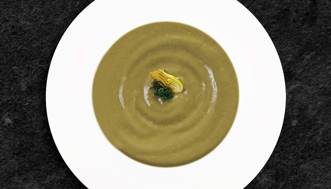 Vellutata con carciofi