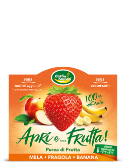 Mela, Fragola e Banana