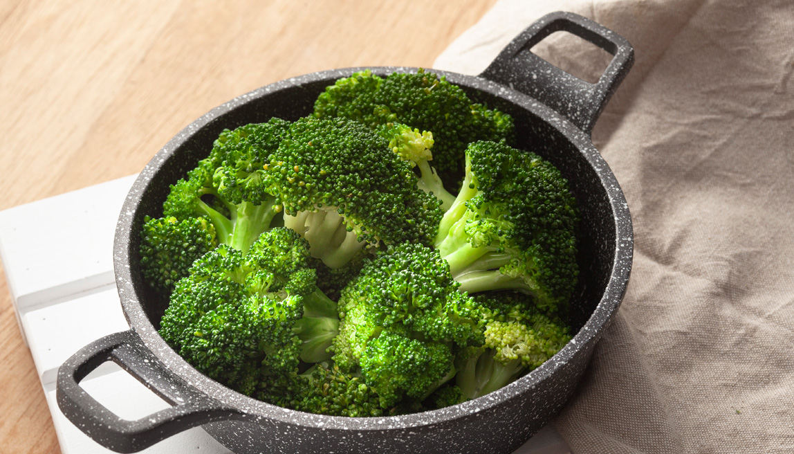 Broccoli al vapore