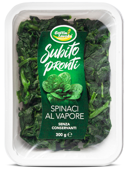 Spinaci al vapore