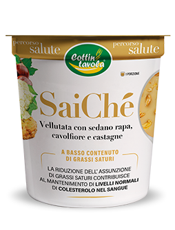 Vellutata con Sedano Rapa, Cavolfiore e Castagne