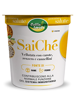 Vellutata con Carote, Zenzero e Fagioli Cannellini