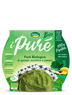 Purè Biologico di spinaci, zucchine e patate