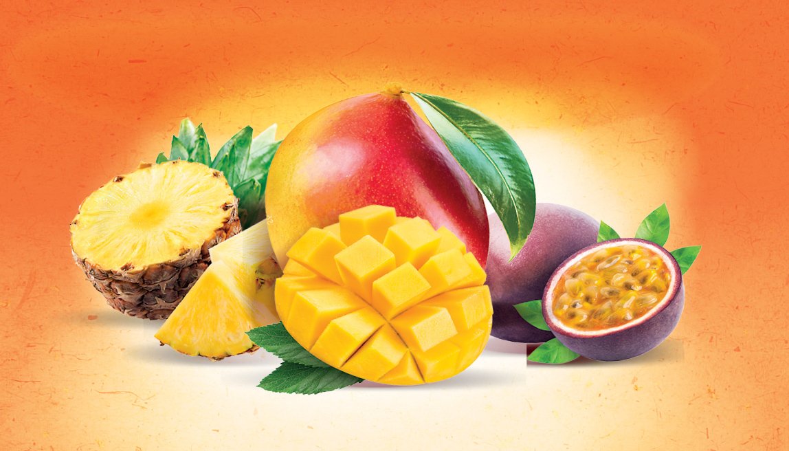 Ananas, Mango e Passion Fruit - Apri e Frutta - Cottintavola